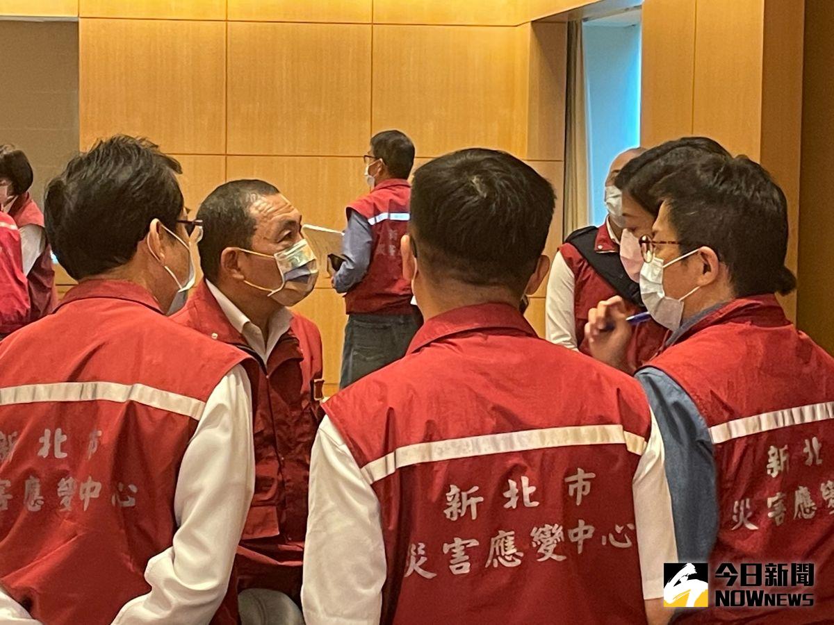 ▲新北市長侯友宜認為，疫調的相關資訊還是以CDC公佈為主。（圖／記者陳志仁攝，2021.05.05）