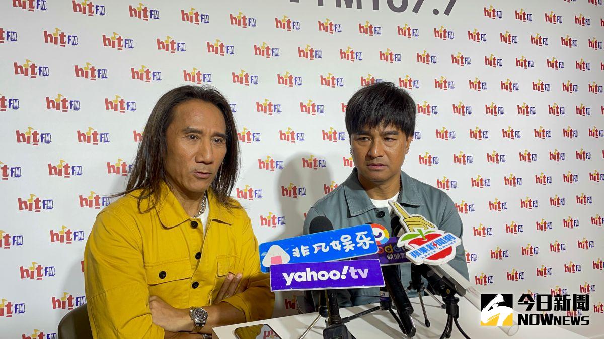 ▲尤秋興（右）曾陷入低潮，焦慮症發作導致他睡不好、沒食慾，打完球後接電話時，因為身體不適因此昏倒。（圖／記者吳雨婕攝, 2021.05.05）