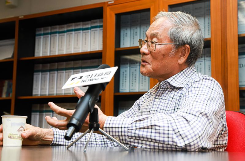▲國內無塵室服務工程大廠漢唐,近來爆發經營權之爭引發市場議論,漢唐董事長陳朝水表示,台積電也曾表示關切。(圖/攝影記者葉政勳)