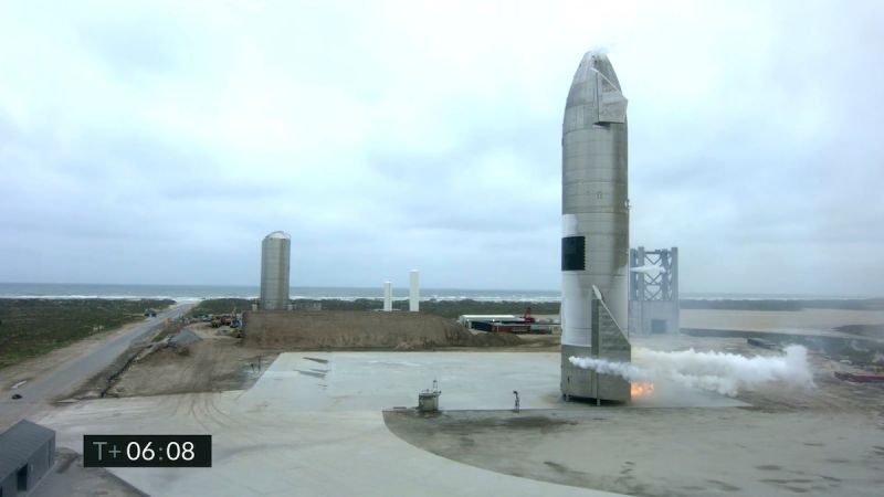 影／首次著陸成功！SpaceX太空船「星艦」原型機5度試飛
