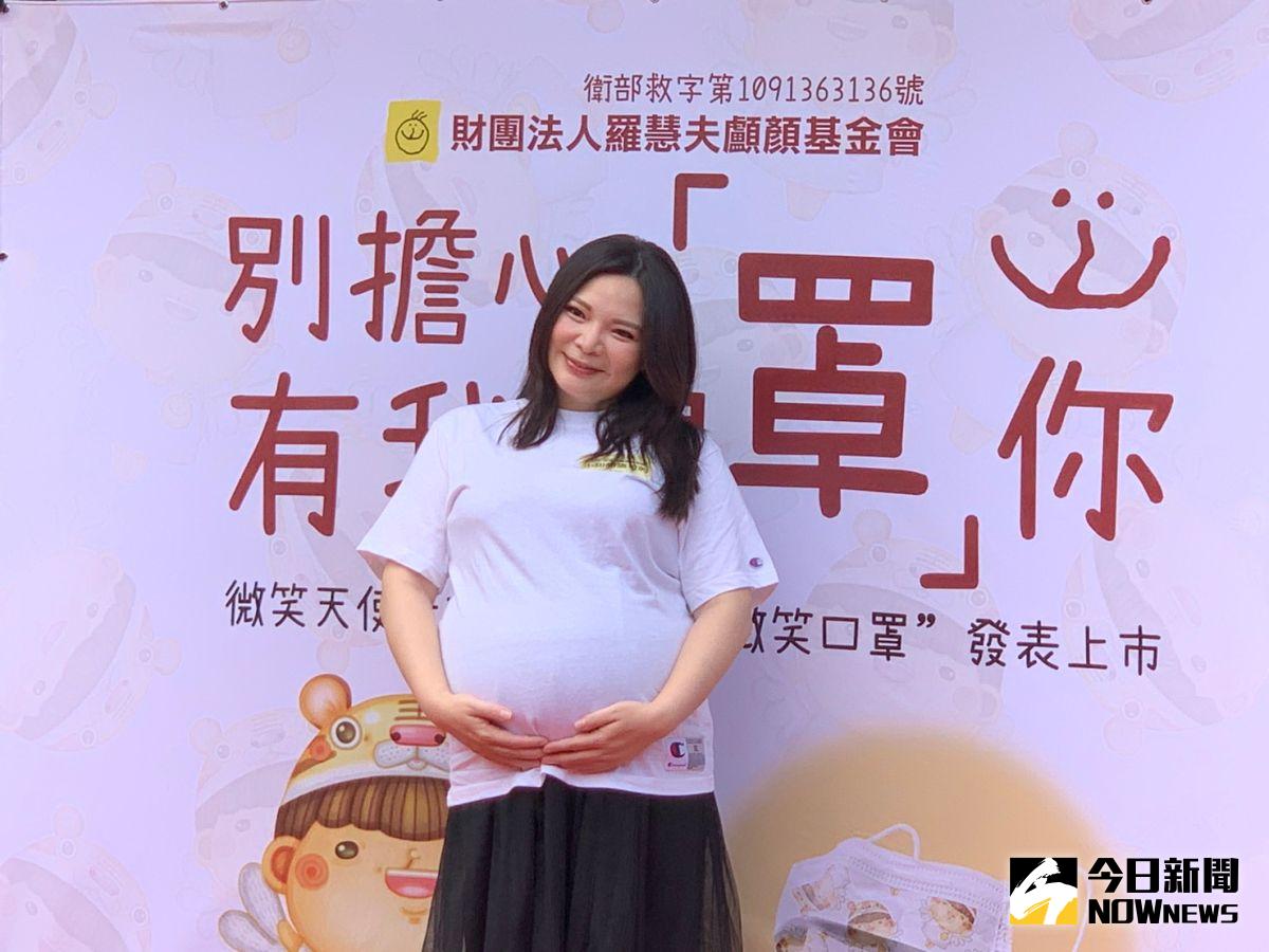 ▲小甜甜日前才因爲劇烈宮縮送急診，就醫後發現是腎臟腫大。（圖／記者朱曼寧攝）