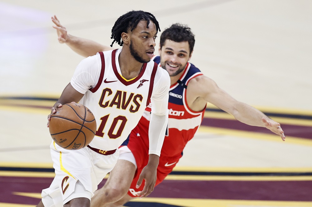 ▲騎士後衛Darius Garland。（圖／美聯社／達志影像）