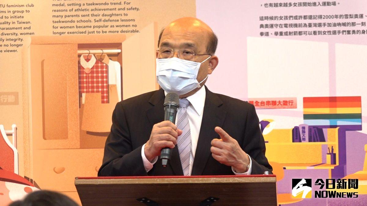 ▲美國國務卿布林肯支持台灣重返WHA觀察員地位，行政院長蘇貞昌表示，讓台灣分享防疫經驗對世界是最好的。（圖/記者朱永強攝，2021.05.07）