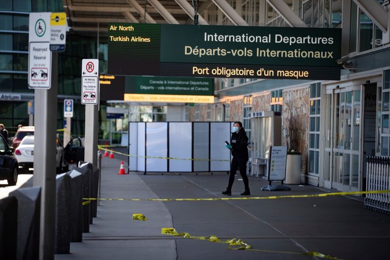 ▲加拿大有關單位表示，溫哥華國際機場（Vancouver InternationalAirport）主要航廈9日發生槍擊，有1人喪生。（圖／美聯社／達志影像）