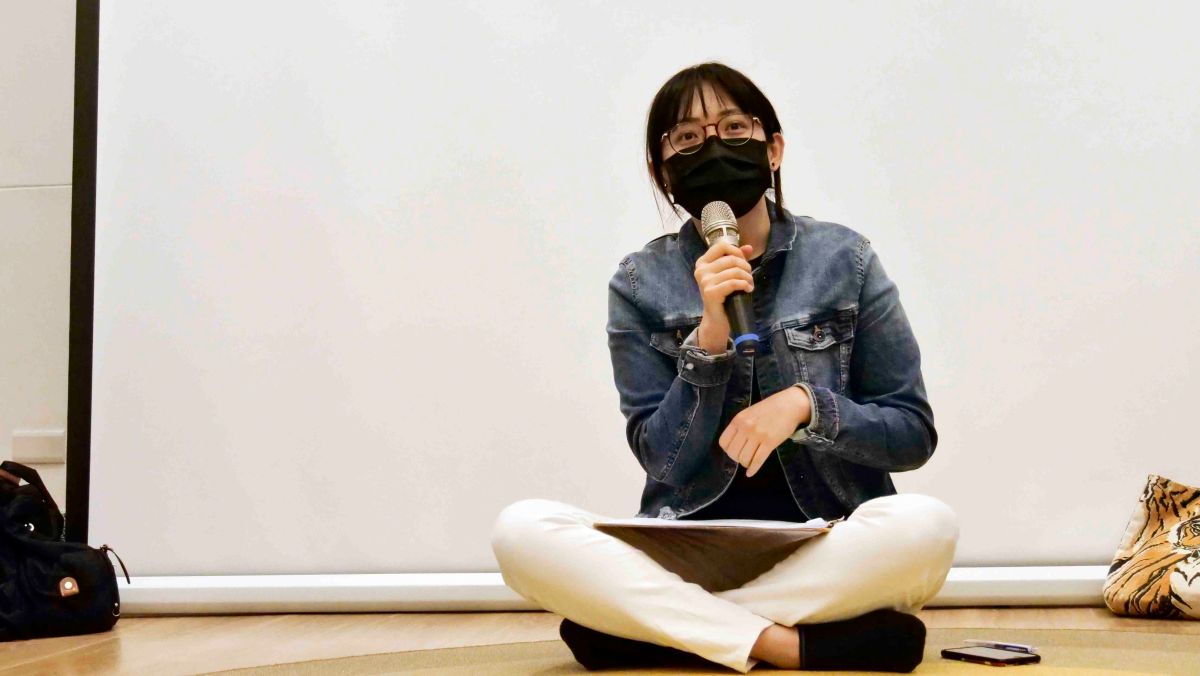 ▲桃園市新住民文化會館舉辦「新住民、新二代、移工影像工作坊」，找來曾入圍坎城影展的新二代導演鄒隆娜授課。（圖／新住民文化會館提供）