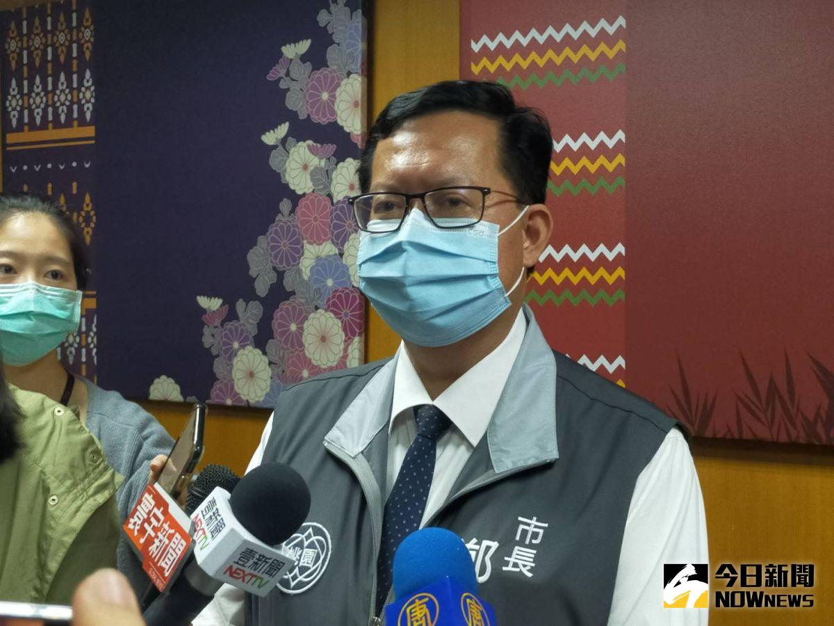 ▲鄭文燦表示，除了諾富特飯店，初步會盤點市區的防疫旅館全力支援；另外社區防疫等級也將同步提升，延長管制時間至5月底。（圖／記者李春台攝，2021.05.10）