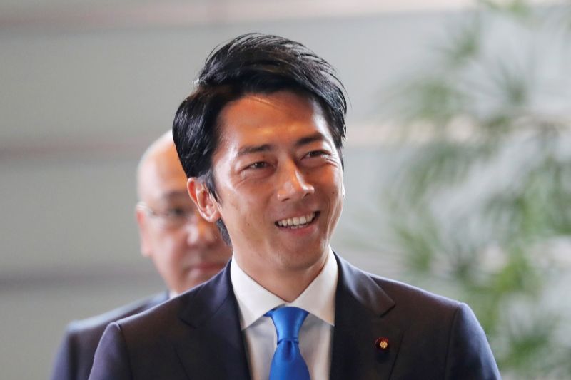 ▲現年44歲的小泉進次郎將接任農林水產大臣。資料照。(圖/美聯社/達志影像)