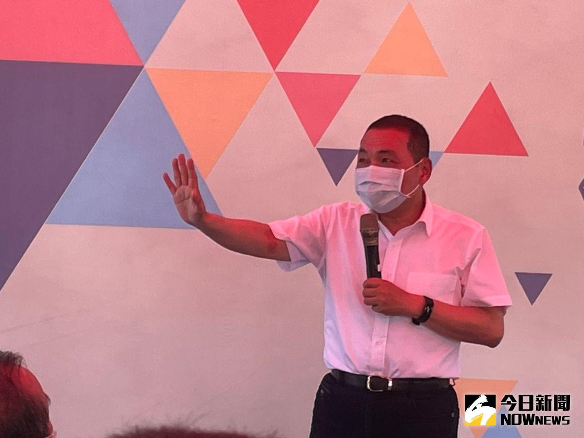 ▲新北市長侯友宜今（11）日強調，台灣是全球的一份子，一定有資格跟全球的衛生組織站在一塊。（圖／記者陳志仁攝，2021.05.11）