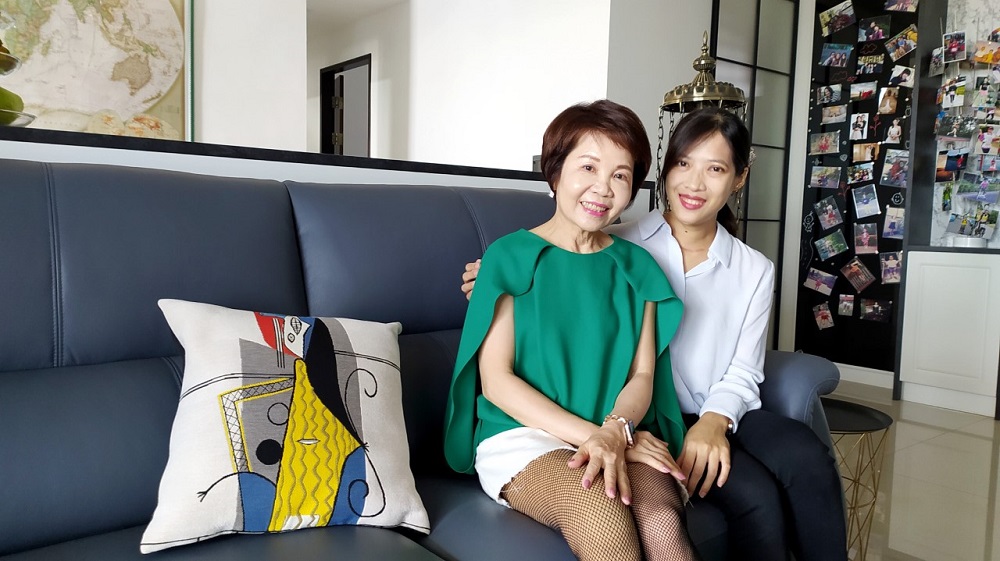 ▲歐德設計師李君旋(右)為超馬媽媽邱淑容(左)打安全健康無障礙幸福宅。（圖／資料照片）