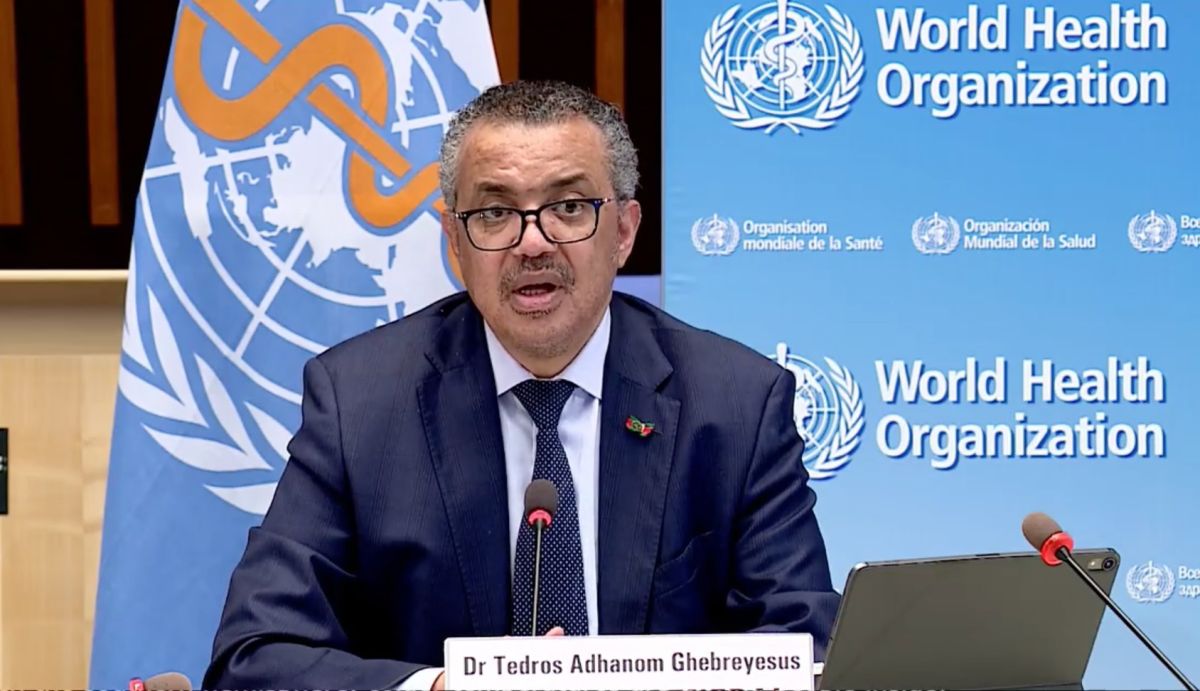 ▲德國衛生部表示，德國提名出身於衣索比亞的譚德塞連任世界衛生組織（WHO）秘書長。資料照。（圖/翻攝譚德塞推特）