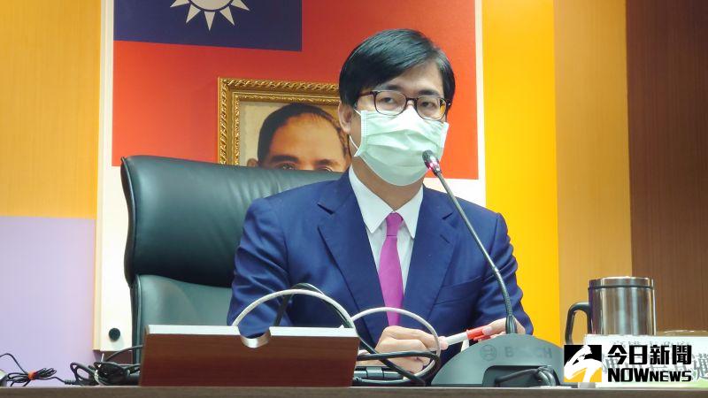 ▲高雄市長陳其邁表示：「台灣正面臨武漢肺炎以來最嚴峻的考驗」。（圖／記者鄭婷襄攝，2021.05.11）