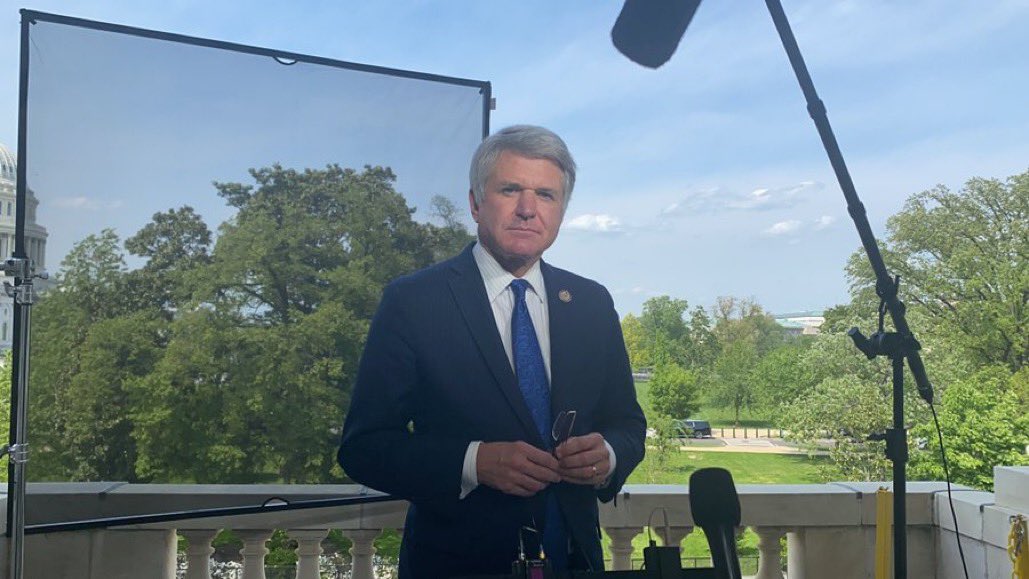 ▲美國聯邦眾議員認為，台海局勢緊張增加的原因是中共的挑釁，並非美國或是台灣的舉動。圖為眾議員麥考爾（Michael McCaul）（圖／翻攝自Twitter）