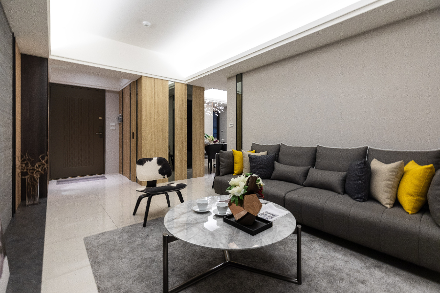 ▲「水悦青青」零走道寬闊格局增加空間感，選用時尚實用建材堆疊品味質感，將帶給居者高度美學的生活體驗。（圖／資料照片）