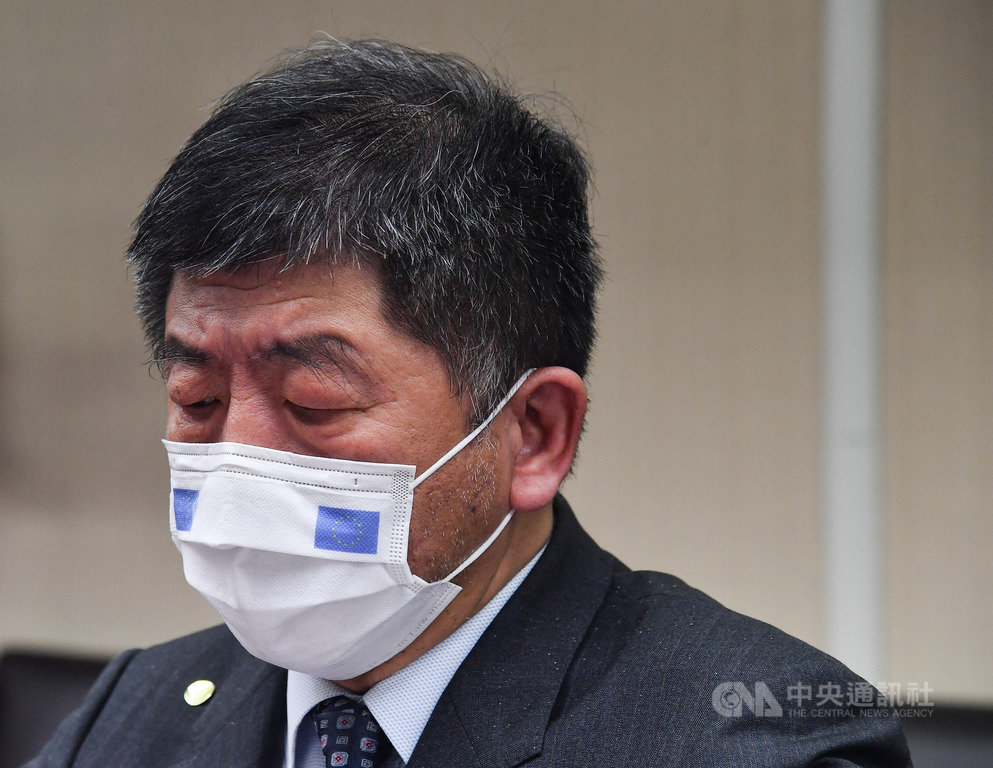 ▲面對在野黨的建議，陳時中強調普篩恐削弱疫情防堵速度。中央社記者鄭清元攝 110年5月12日。