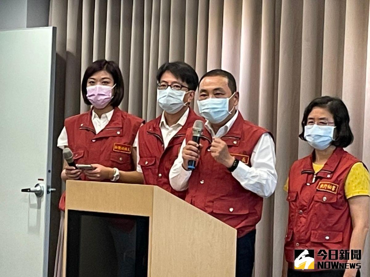 ▲新北市長侯友宜今日回應，購買疫苗的管道不是重點，重點是疫苗的品質、保護力。（圖／記者陳志仁攝，2021.05.13）