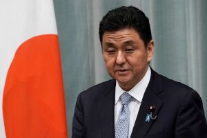 ▲日本防衛大臣岸信夫在美國媒體彭博（Bloomberg News）訪問中表示，台灣的安全直接關係到日本的安全。資料照。（圖／美聯社／達志影像）