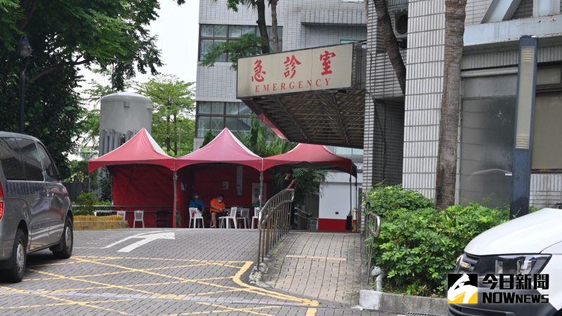 ▲和平醫院急診室已停業,僅保留作為檢疫使用功能。(圖/記者林柏年攝,2001.05.14)