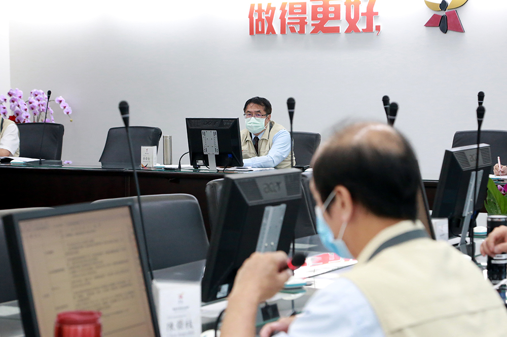 ▲黃偉哲請市民朋友共體時艱，齊心對抗疫情（圖／資料照片）