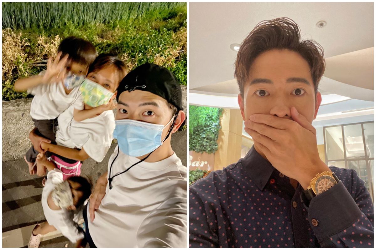 ▲宥勝（左圖右、右圖）為貼文中的針對性用詞，發文向萬華人道歉。（圖／翻攝宥勝臉書）