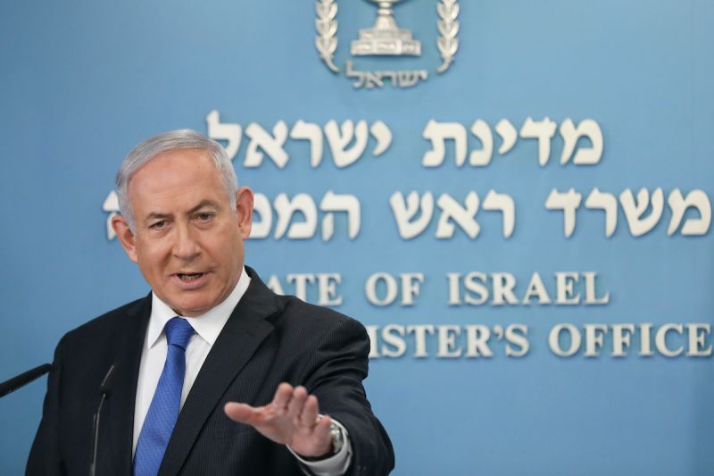 ▲以色列總理納坦雅胡（Benjamin Netanyahu）表示必要時將繼續採取軍事行動。（圖／美聯社／達志影像）