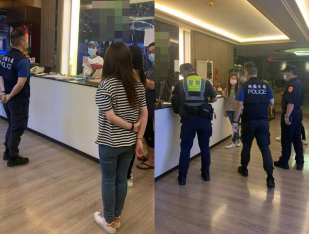 ▲昨晚桃市警方執行期前勸導工作，其中有2家按摩店違規營業挨罰。（圖／桃園分局提供）