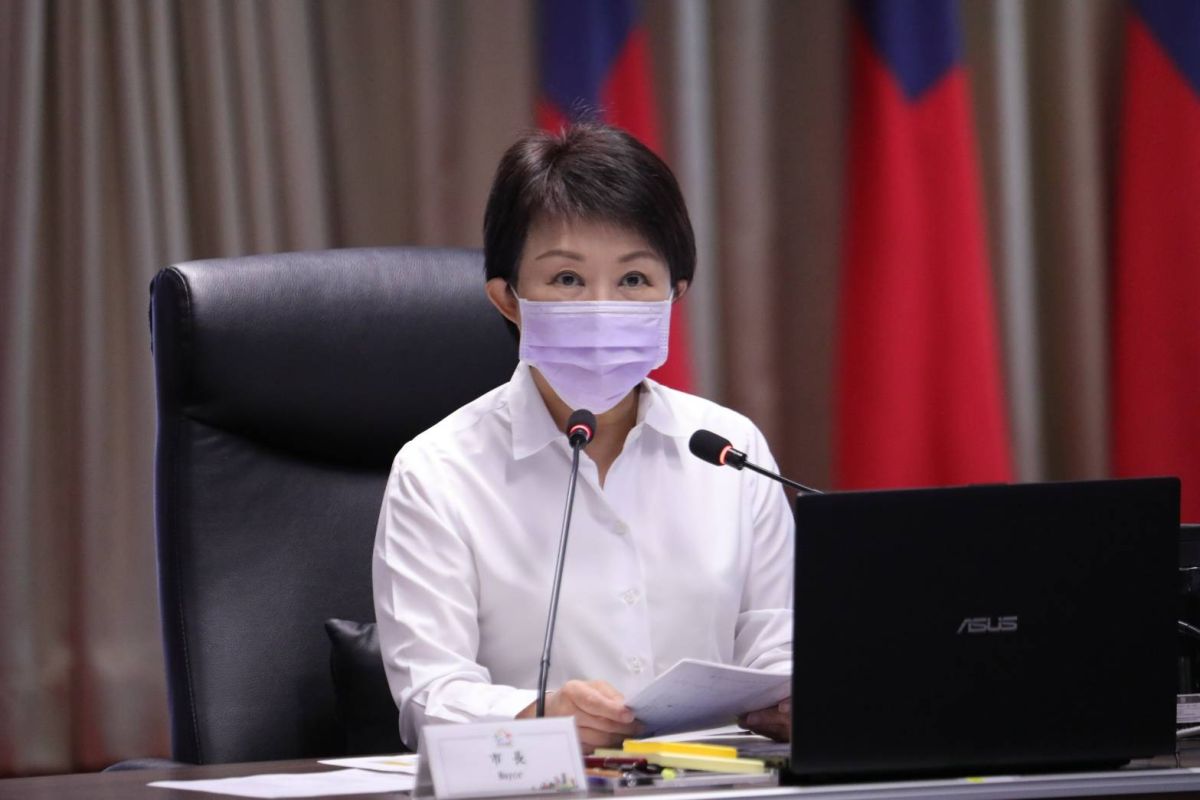 ▲疫情當前，市長盧秀燕表示，守住這波疫情，市府將有許多超前作為，對於限制市民生活或營業造成不便，請市民體諒(圖／柳榮俊攝2021.5.18)