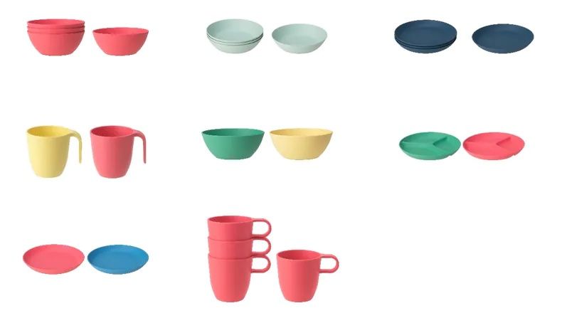 ▲IKEA餐具遇熱恐破損　自主回收9萬個商品。（圖／翻攝自IKEA）