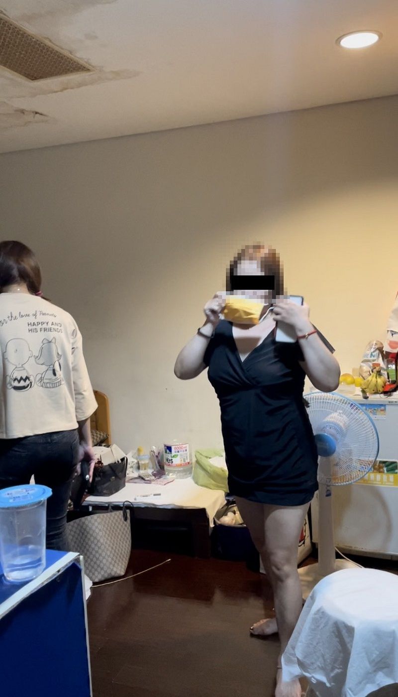 ▲中市仍有按摩業者偷偷營業，昨被第二警分局查獲(圖/記者鄧力軍翻攝)