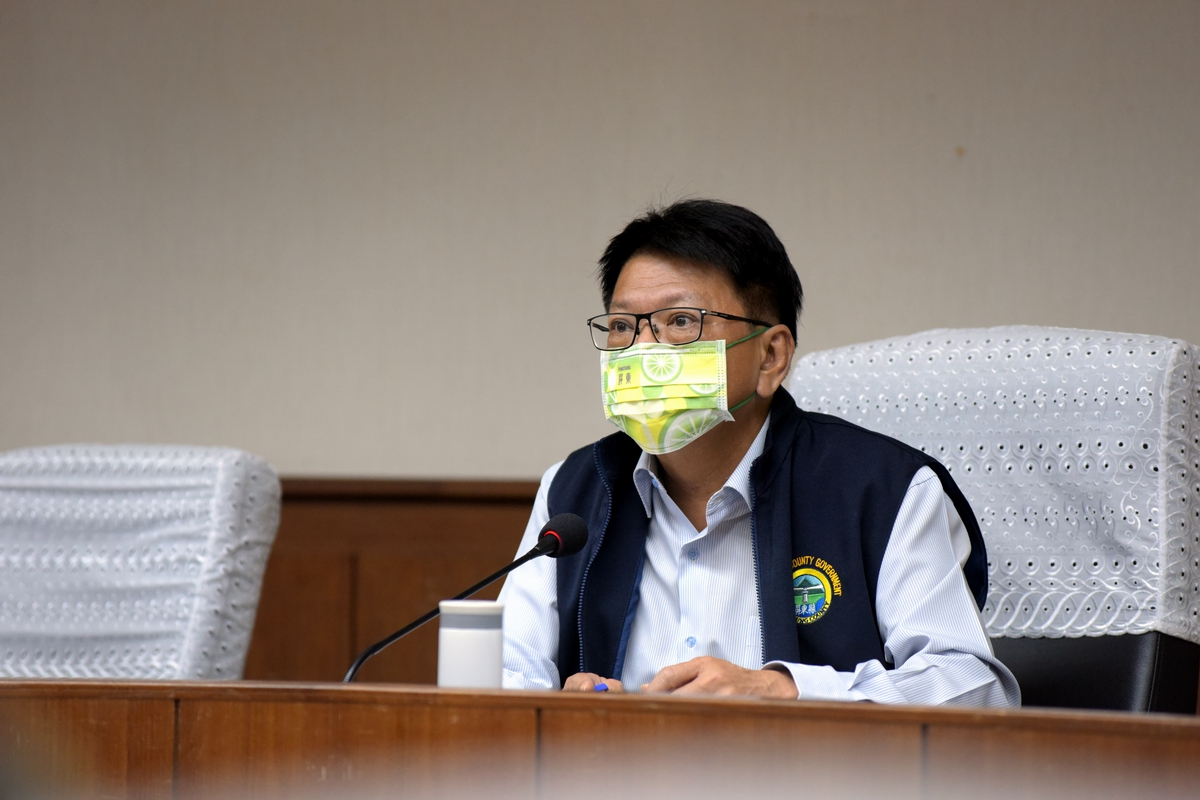 ▲全台疫情警戒全面提升至第三級，屏東縣政府下午緊急召開疫情指揮中心會議。（圖／屏東縣政府提供, 2021.05.19）