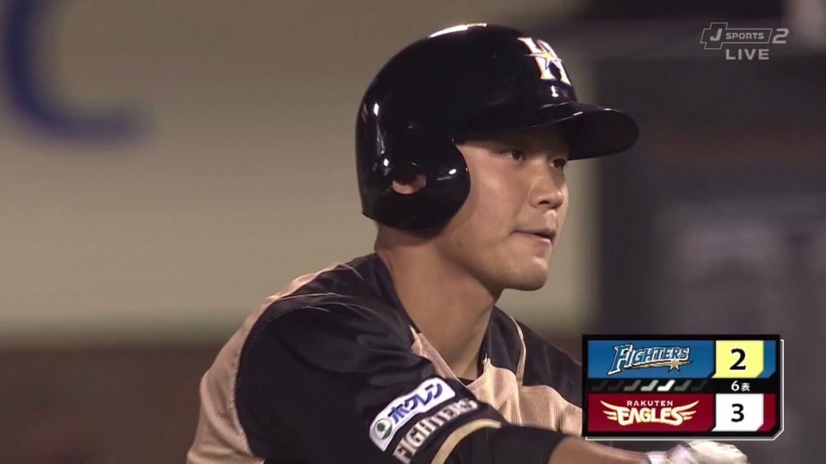 ▲日職火腿隊台灣好手王柏融。（圖／取自JSports)