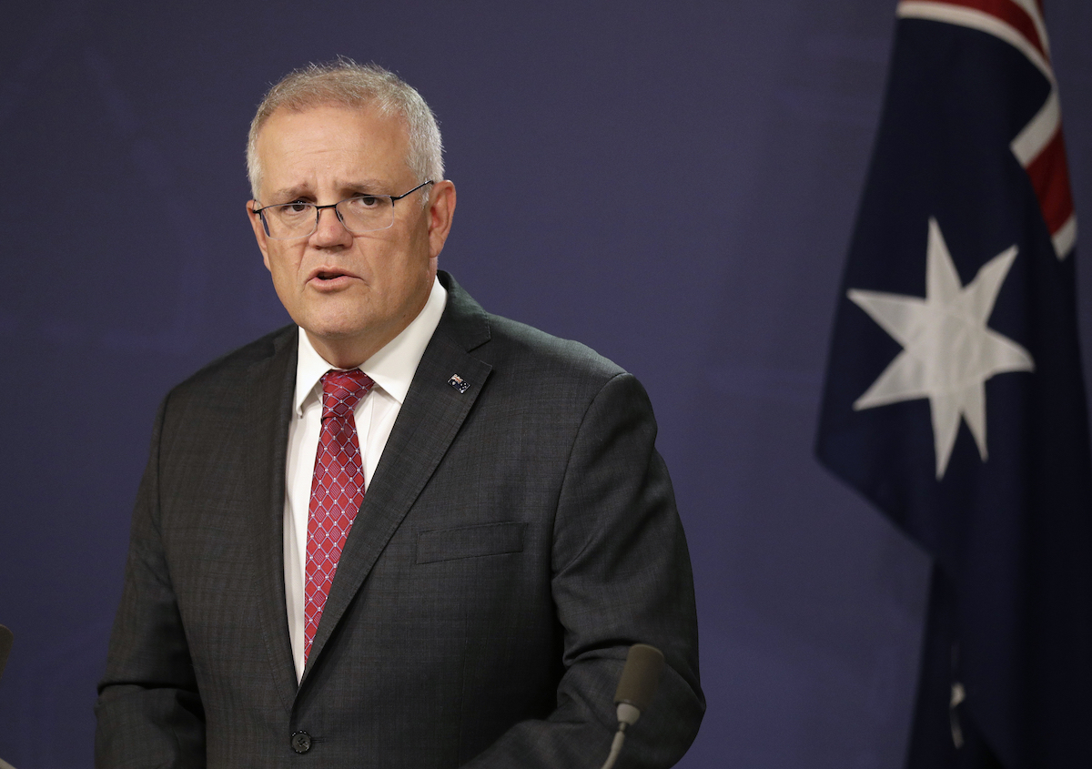 澳洲連3天確診創新高　總理莫里森淡化疫情風險
