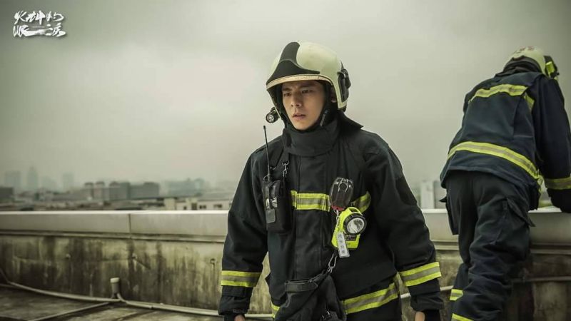 ▲林柏宏在《火神的眼淚》角色有嚴重PTSD，看到屏東爆炸造成消防員殉職很有感。（圖／公視提供）