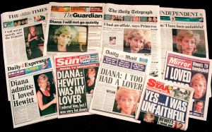 ▲1995年，黛安娜王妃接受《BBC》記者專訪的片段播出後，在英國掀起風波，更攻佔英國各大媒體頭版。20多年過去了，現在出爐的調查報告卻證實，當時的訪問基礎存在不合法與欺騙。資料照。（圖／美聯社／達志影像）