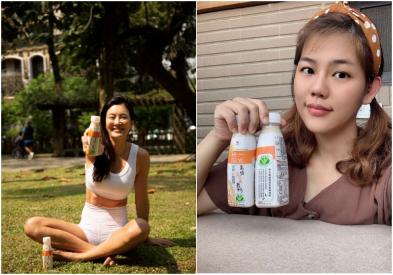 ▲注重飲食管理的辣媽咪咪和「我們是四胞胎」的媽媽,每天補充一瓶統一陽光高纖燕麥穀奶。(圖/資料照片)