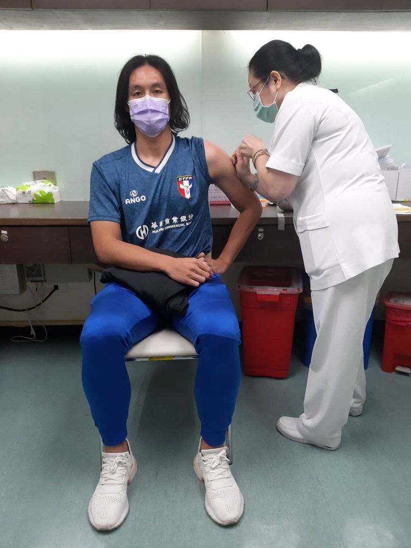 6月出征世界盃資格賽 中華男足今接種新冠肺炎疫苗