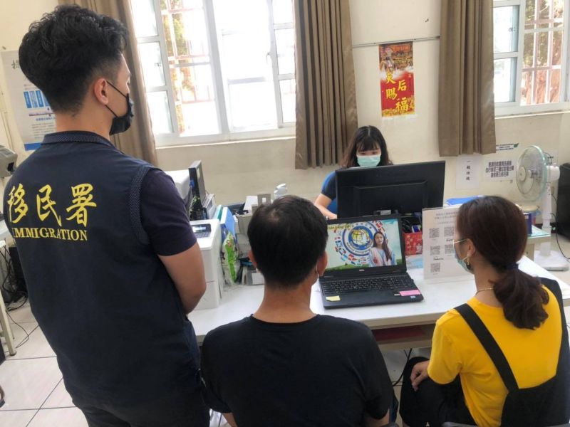 ▲(圖/移民署南區事務大隊雲林專勤隊提供)