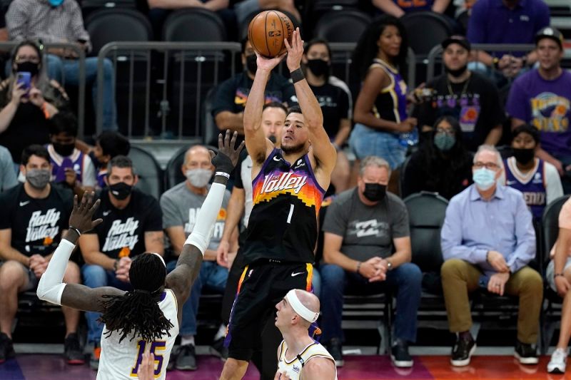 ▲Devin Booker。(圖/美聯社/達志影像)