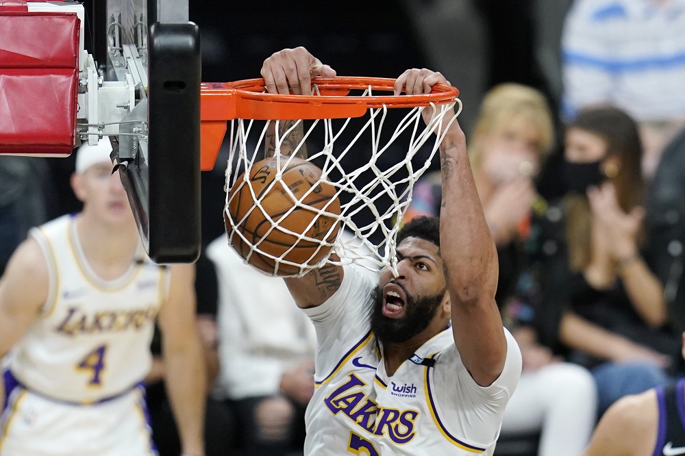 ▲湖人明星大前鋒Anthony Davis。(圖/美聯社/達志影像)