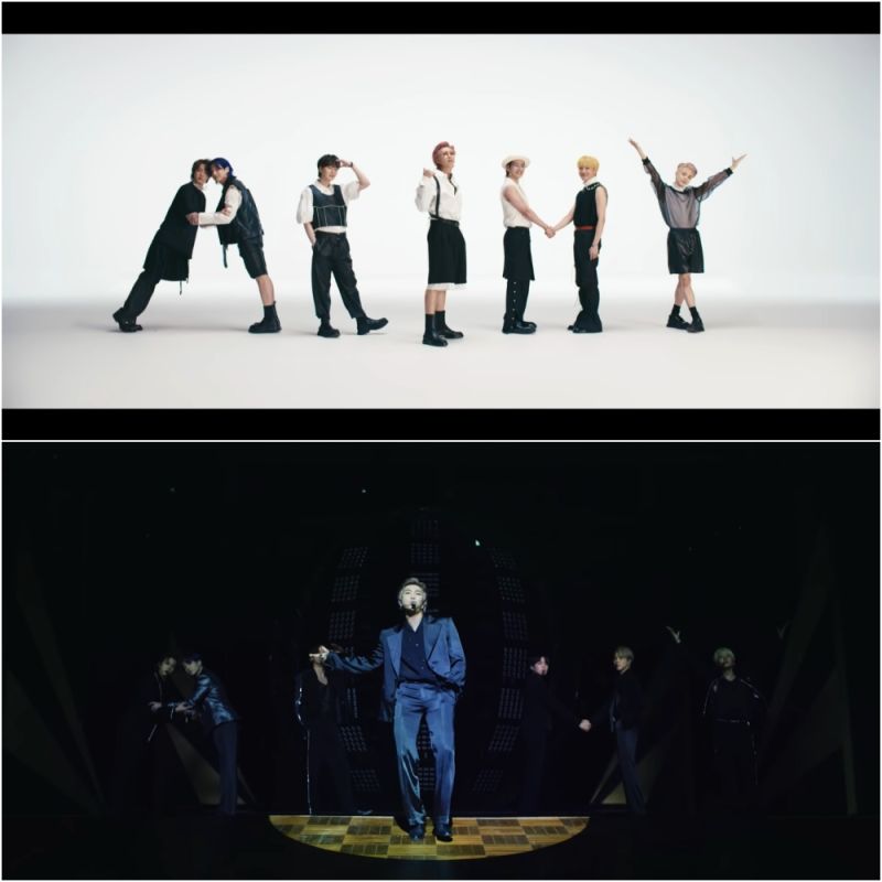 ▲BTS把新歌《Butter》中的寵粉巧思帶上BBMA舞台。(圖/BTS