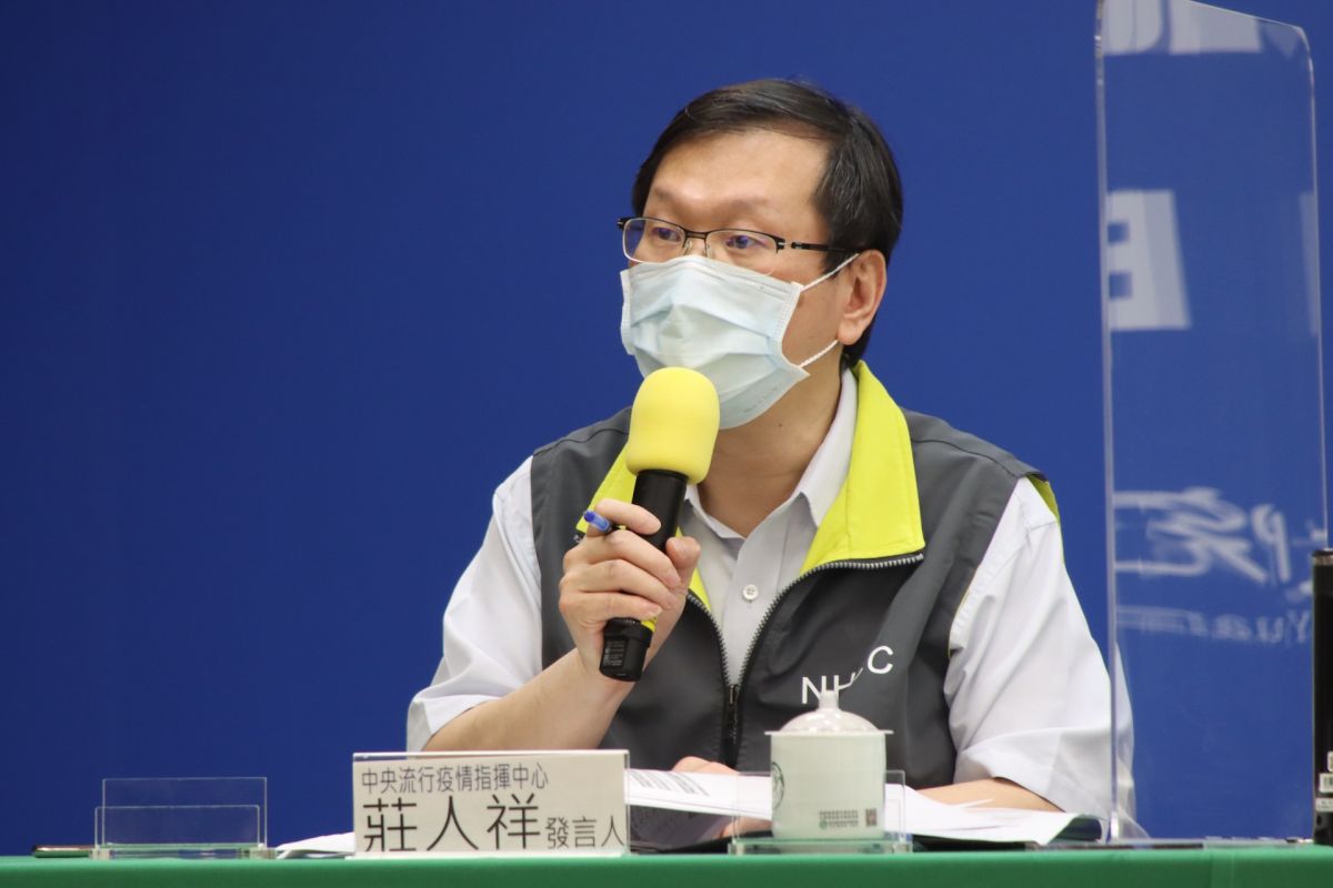 ▲中央流行疫情指揮中心發言人莊人祥今（24）日說明最新疫情。資料照。（圖／指揮中心提供）