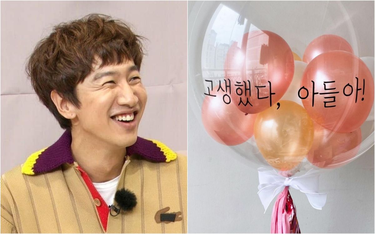 ▲李光洙（左）今最後一次錄製《Running Man》，他媽媽送驚喜打氣。（圖／Running Man、bonbonbubble_ IG）