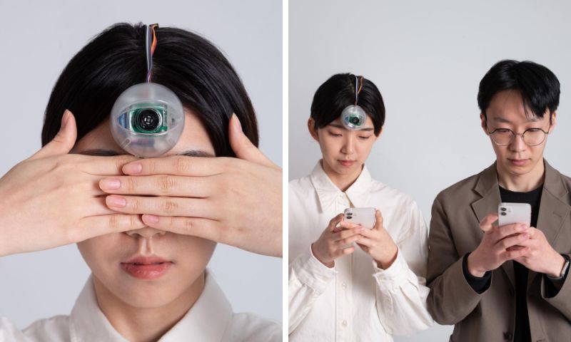 低頭族的救星！韓國設計系學生發明「天眼」偵測路況
