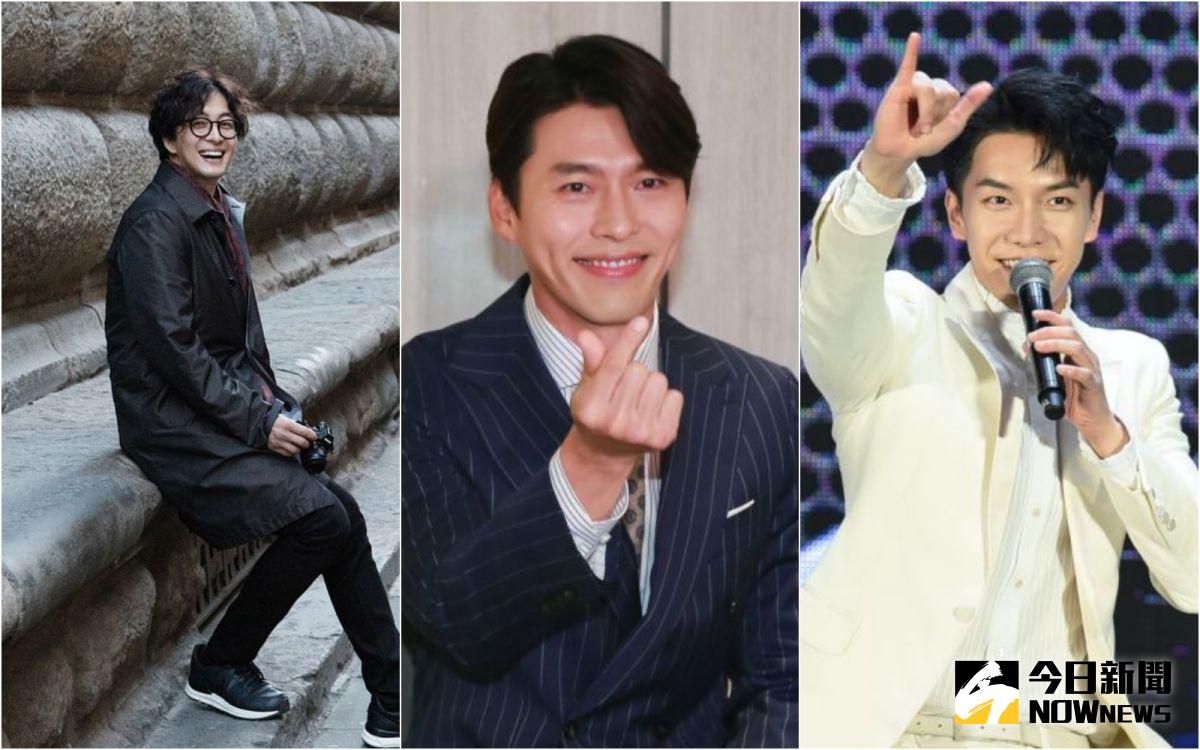 ▲裴勇俊（左起）、玄彬、李昇基都因高爾夫球找到另一半。（圖／裴勇俊IG、資料照）