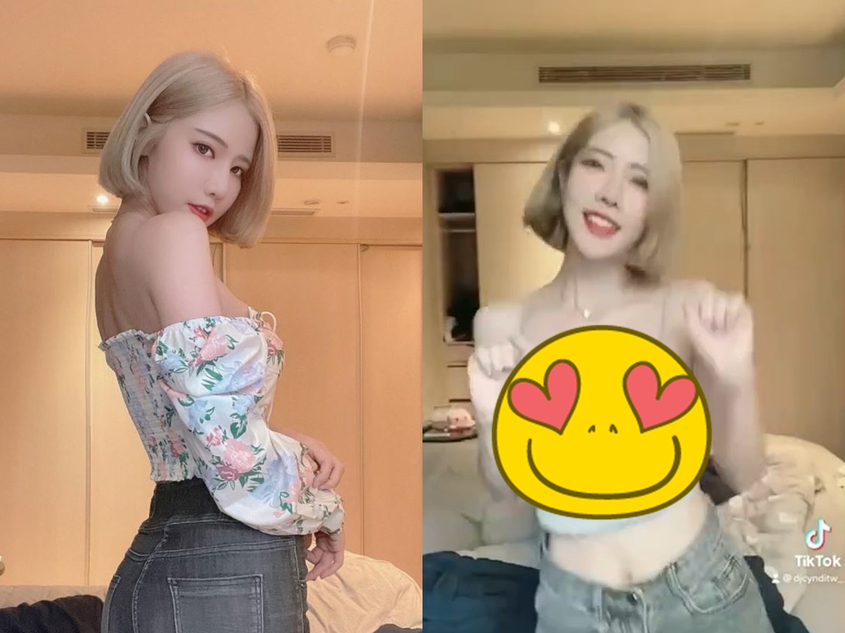 ▲Cyndi居家防疫，跳舞影片洩火辣身材。（圖／翻攝Cyndi IG）