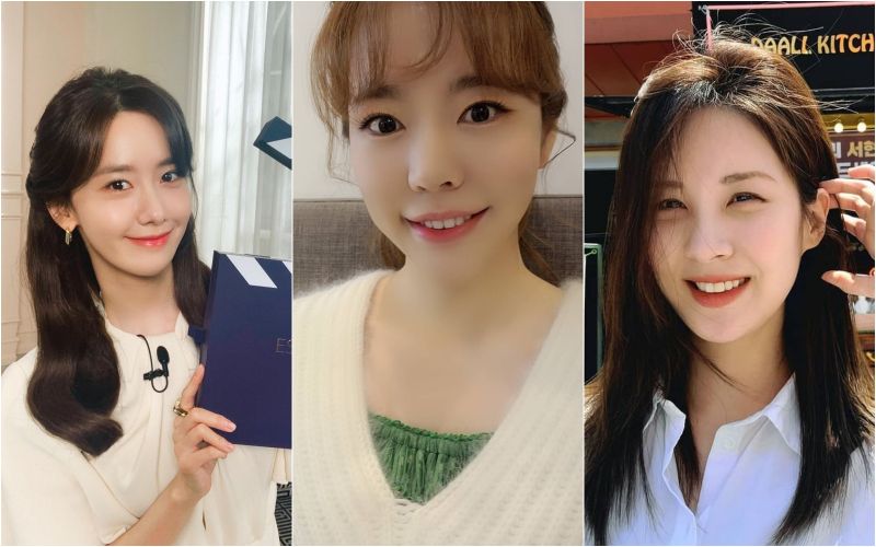 ▲潤娥(左起)、SUNNY以及徐玄被指出與潔西卡還有聯絡。(圖/潤娥、SUNNY、徐玄IG)