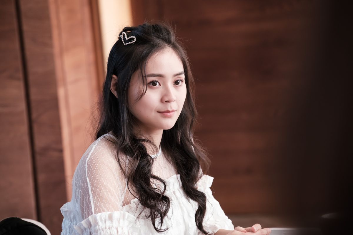 ▲方琦演出傲嬌千金女。（圖／民視提供）