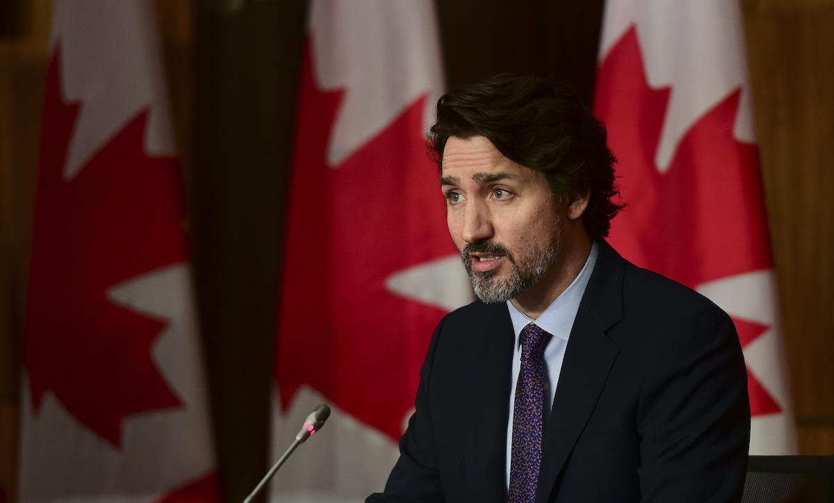 ▲加拿大總理杜魯道（Justin Trudeau）宣布自己接觸過COVID-19（2019冠狀病毒疾病）確診者，將依已接種疫苗人士衛生規範隔離5天。資料照。（圖／美聯社／達志影像）