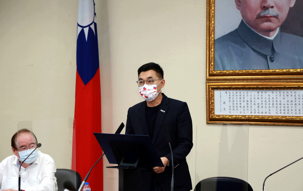 ▲國民黨主席江啟臣表示，國民黨要扮演協助、整合、尋找疫苗管道的角色，提供台灣人民安全、有效、足夠的國際認證疫苗，他日前已經與美國方面聯繫。（圖／資料照片）