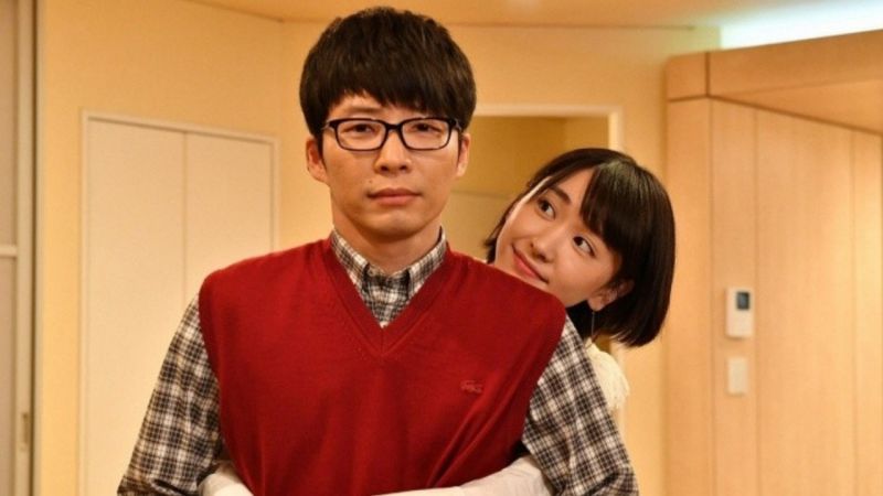 ▲星野源(左)跟新垣結衣因《月薪嬌妻》結緣。(圖/翻攝TBS)