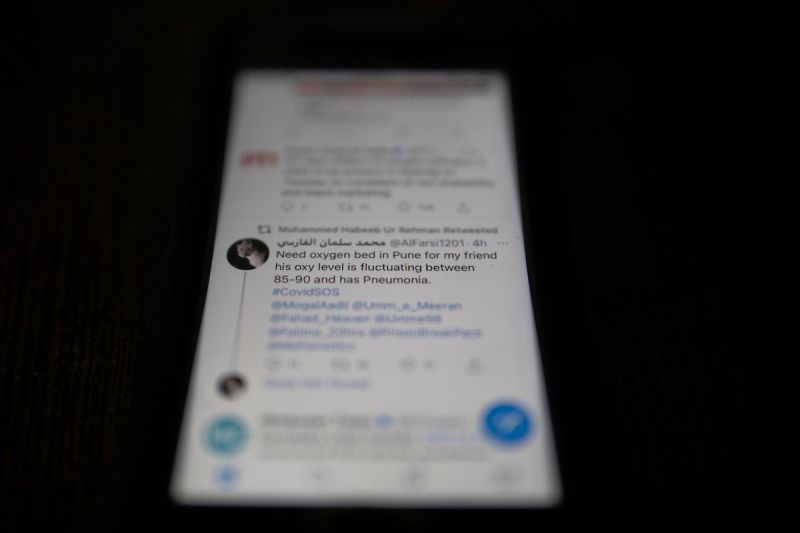 ▲印度是使用推特的第三大國,也是社交媒體公司最大的市場之一。(圖/美聯社/達志影像)